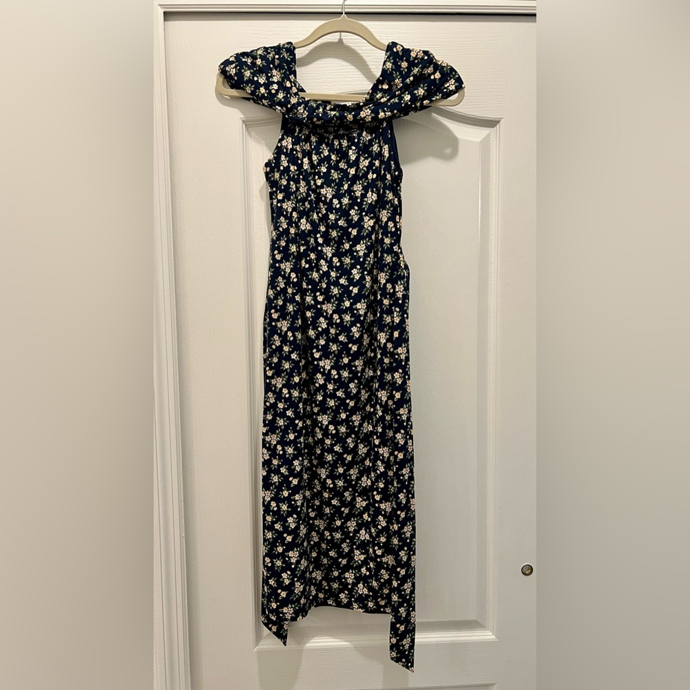 Pink blush maternity dress size extra small
